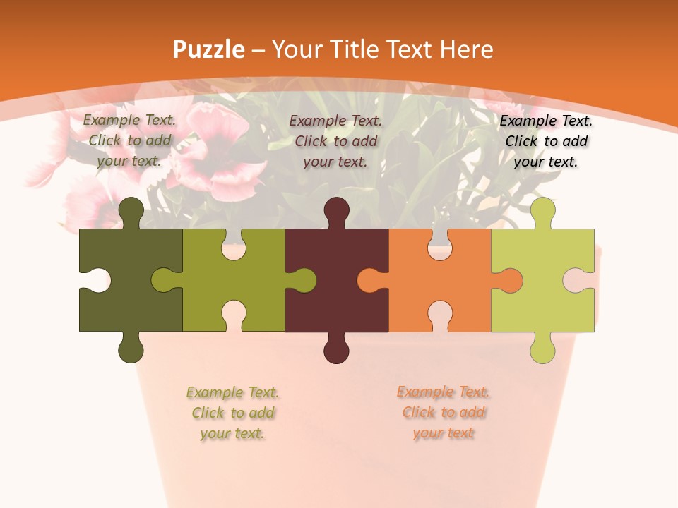 Stilllife Botany Shovel PowerPoint Template