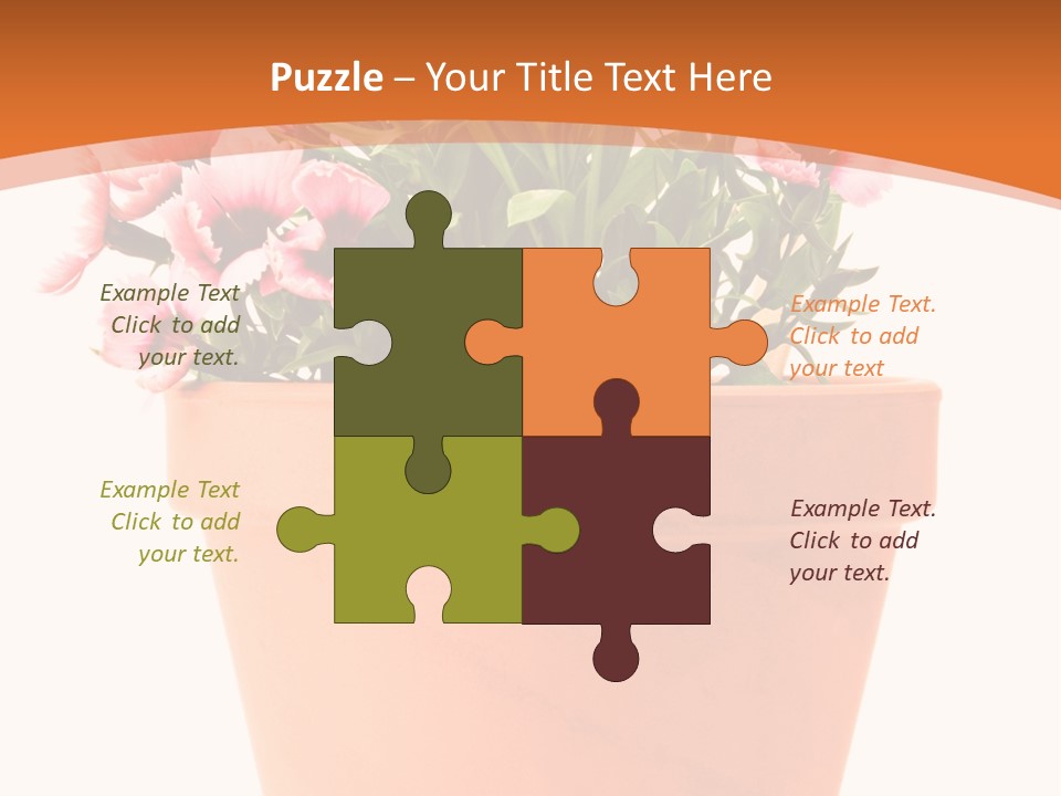 Stilllife Botany Shovel PowerPoint Template