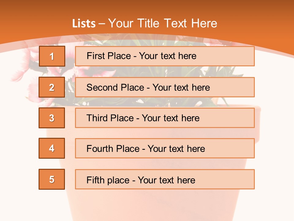 Stilllife Botany Shovel PowerPoint Template