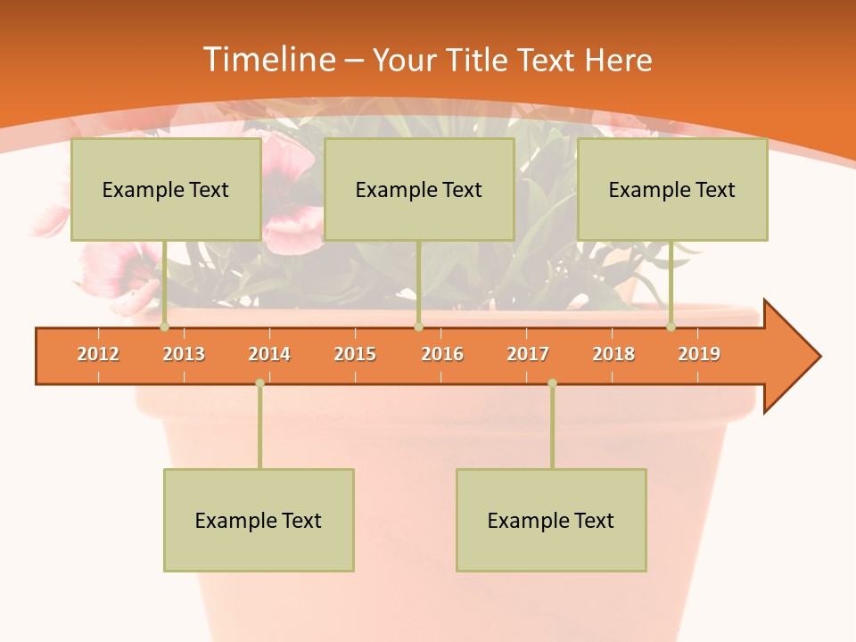 Stilllife Botany Shovel PowerPoint Template