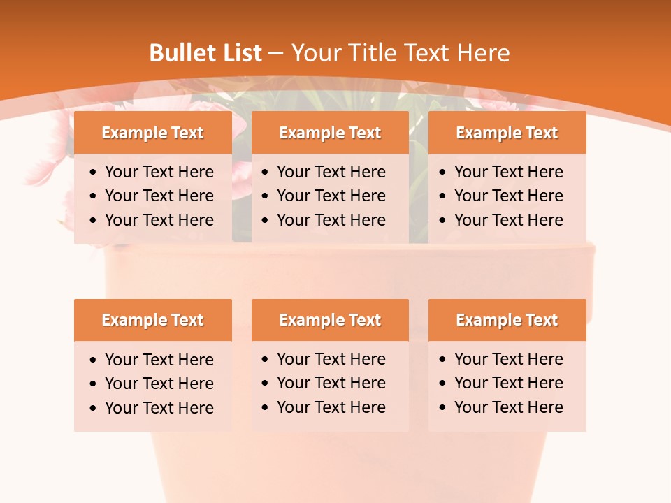 Stilllife Botany Shovel PowerPoint Template