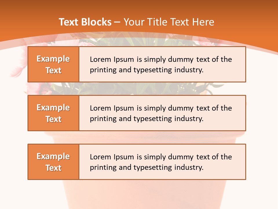 Stilllife Botany Shovel PowerPoint Template