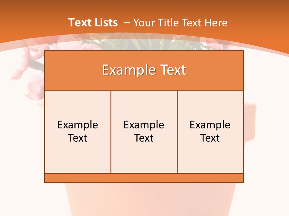 Stilllife Botany Shovel PowerPoint Template