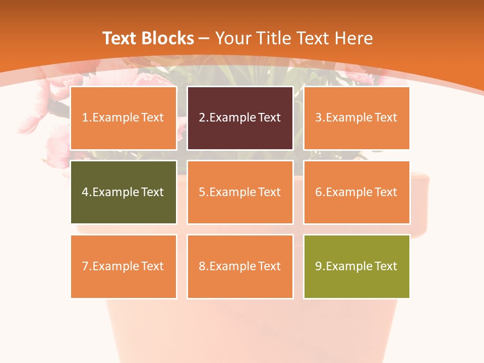 Stilllife Botany Shovel PowerPoint Template