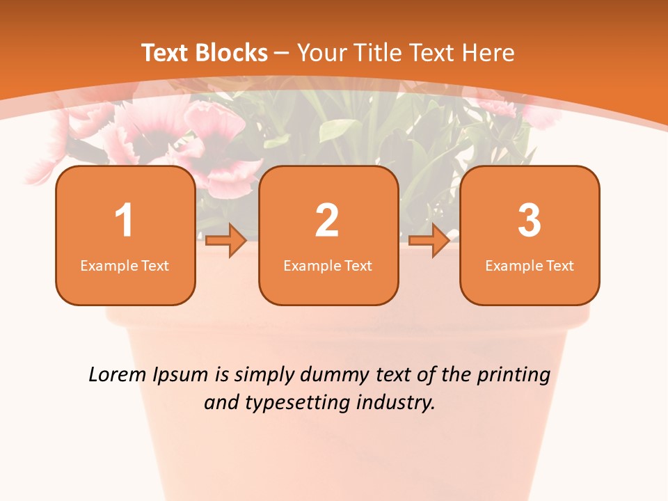 Stilllife Botany Shovel PowerPoint Template
