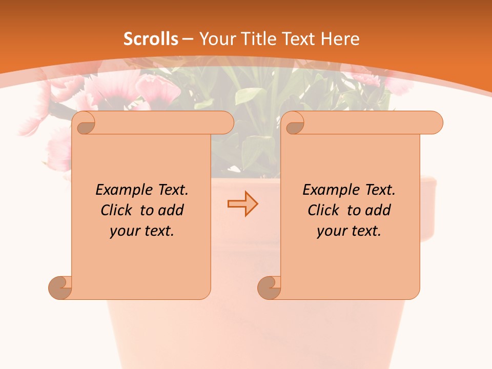 Stilllife Botany Shovel PowerPoint Template