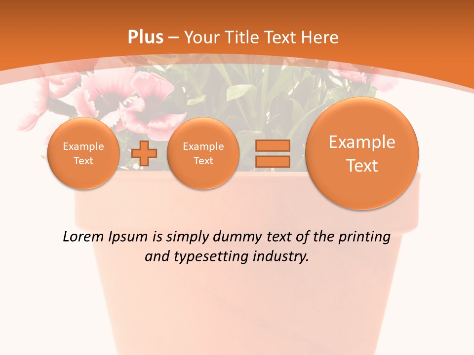 Stilllife Botany Shovel PowerPoint Template