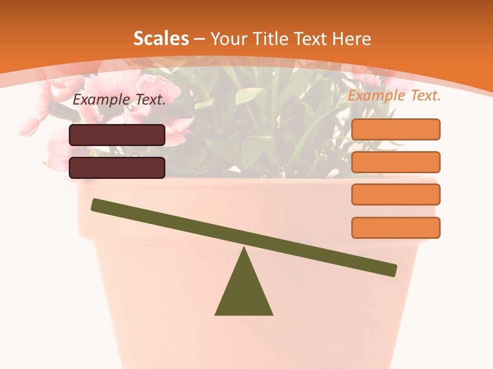 Stilllife Botany Shovel PowerPoint Template