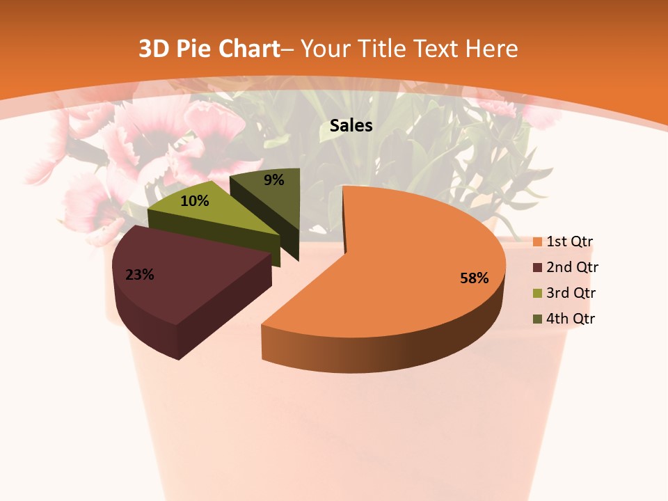 Stilllife Botany Shovel PowerPoint Template