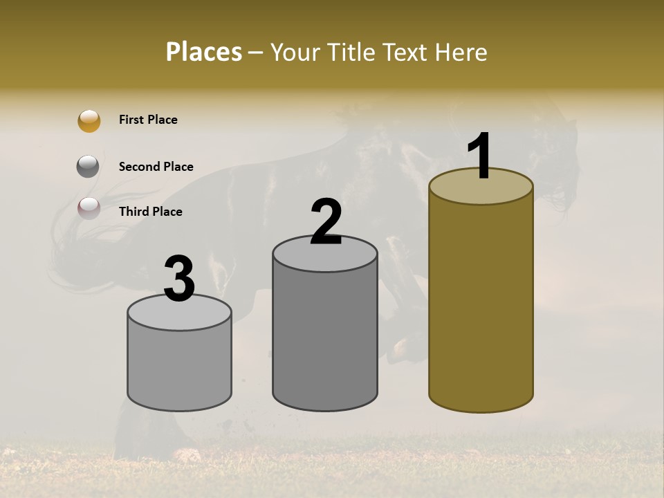 Color Blue Active PowerPoint Template