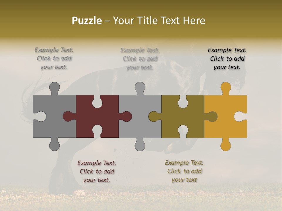 Color Blue Active PowerPoint Template