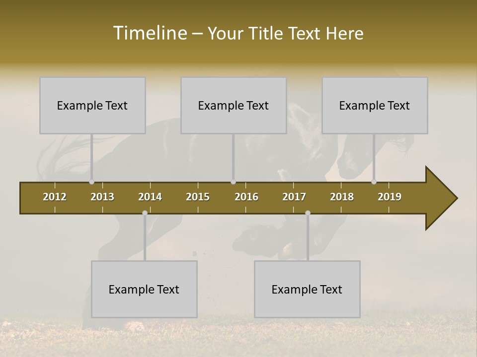 Color Blue Active PowerPoint Template