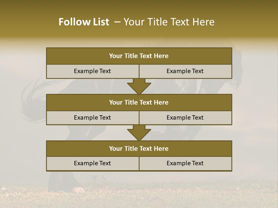 Color Blue Active PowerPoint Template