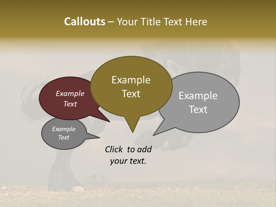Color Blue Active PowerPoint Template