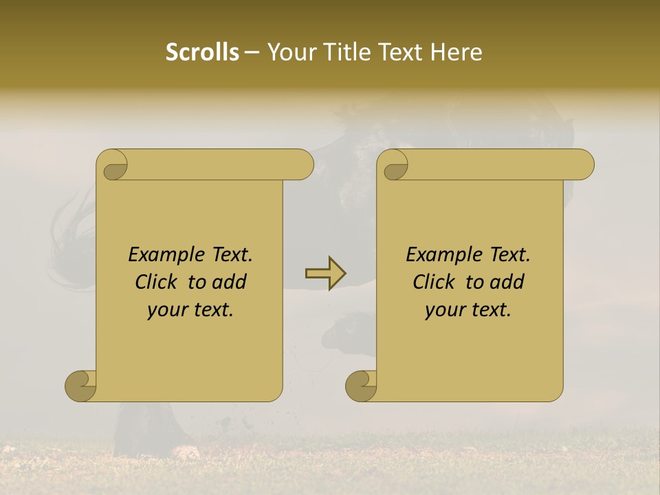 Color Blue Active PowerPoint Template