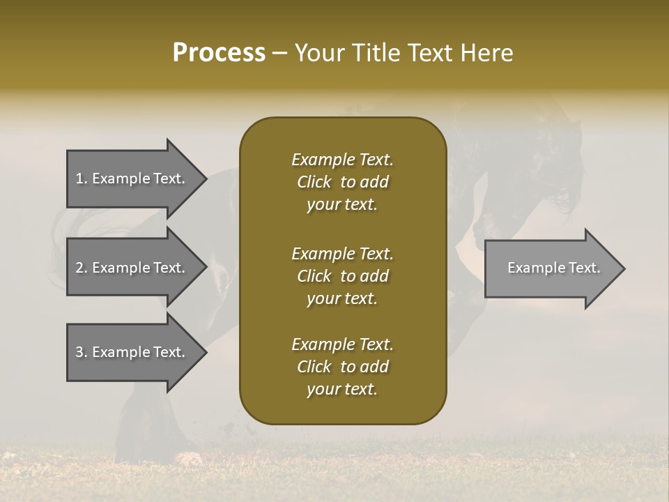 Color Blue Active PowerPoint Template