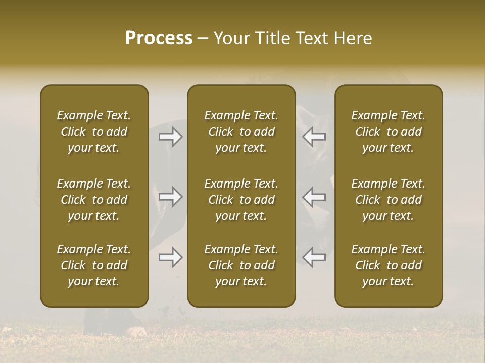 Color Blue Active PowerPoint Template