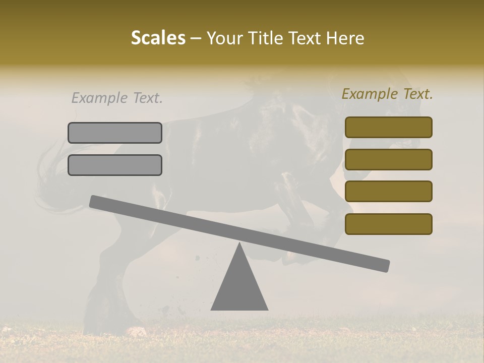 Color Blue Active PowerPoint Template