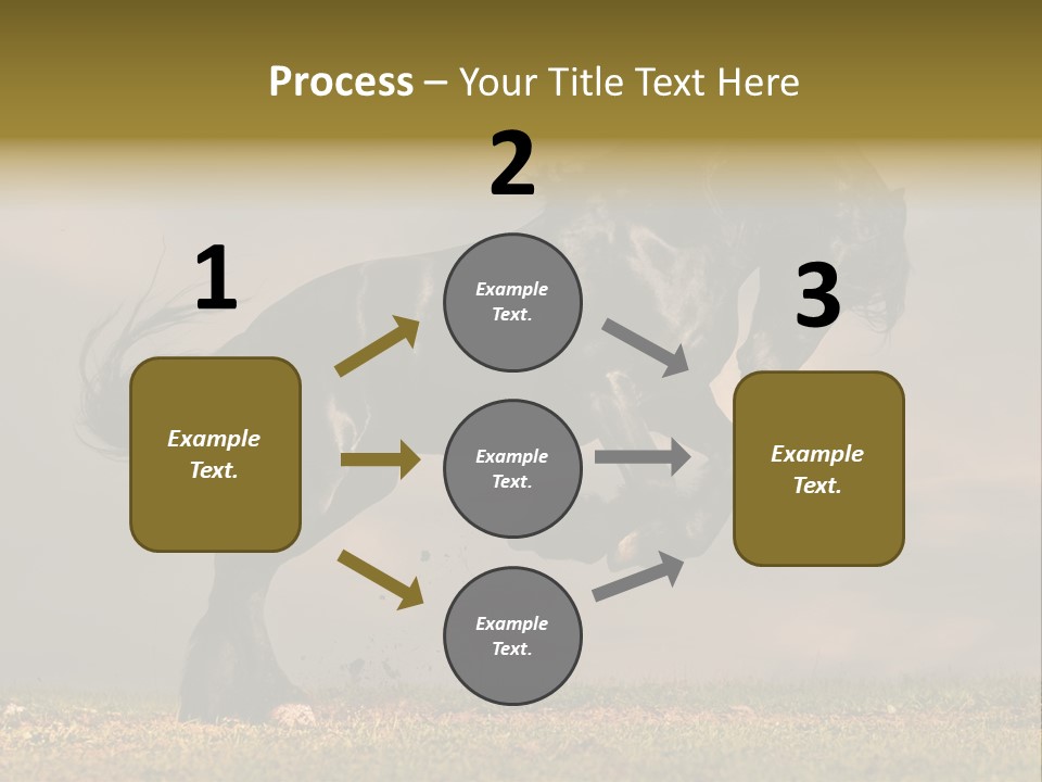 Color Blue Active PowerPoint Template