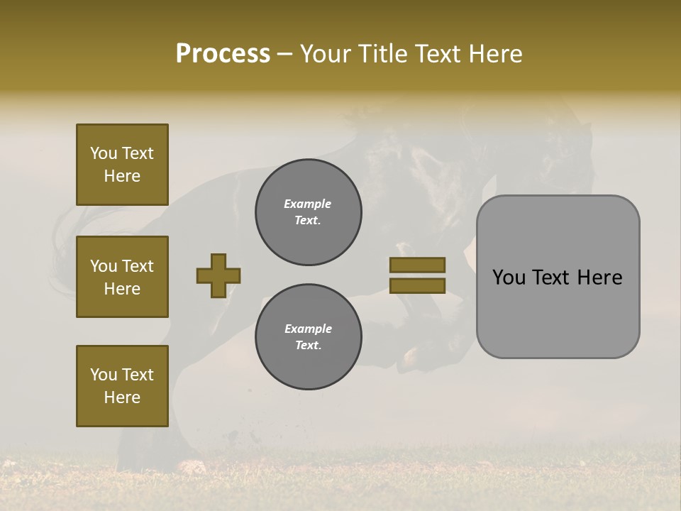 Color Blue Active PowerPoint Template