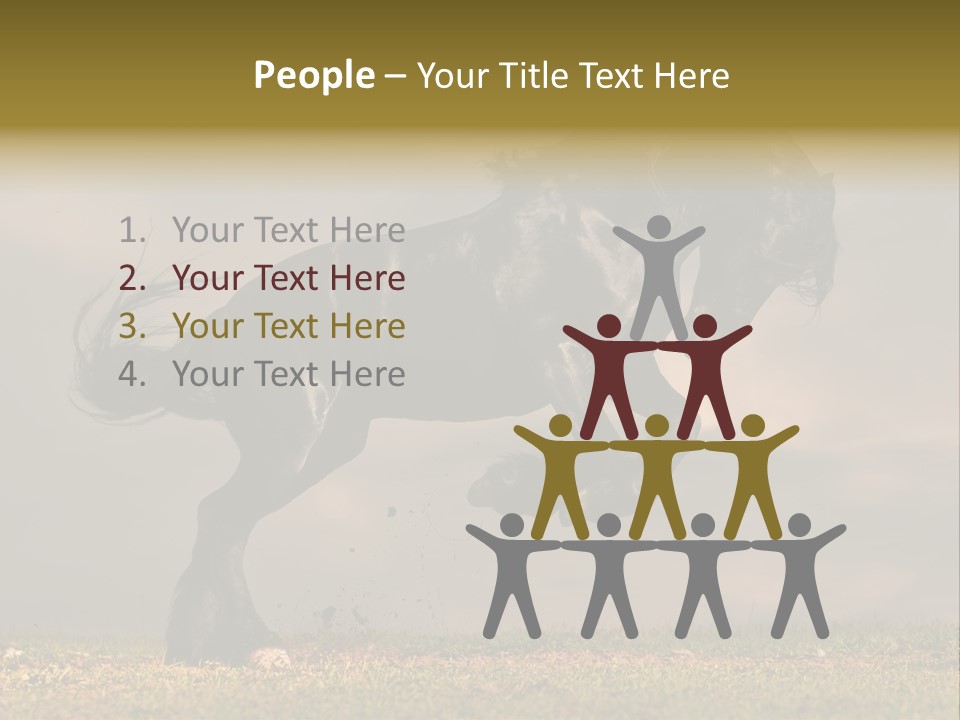 Color Blue Active PowerPoint Template