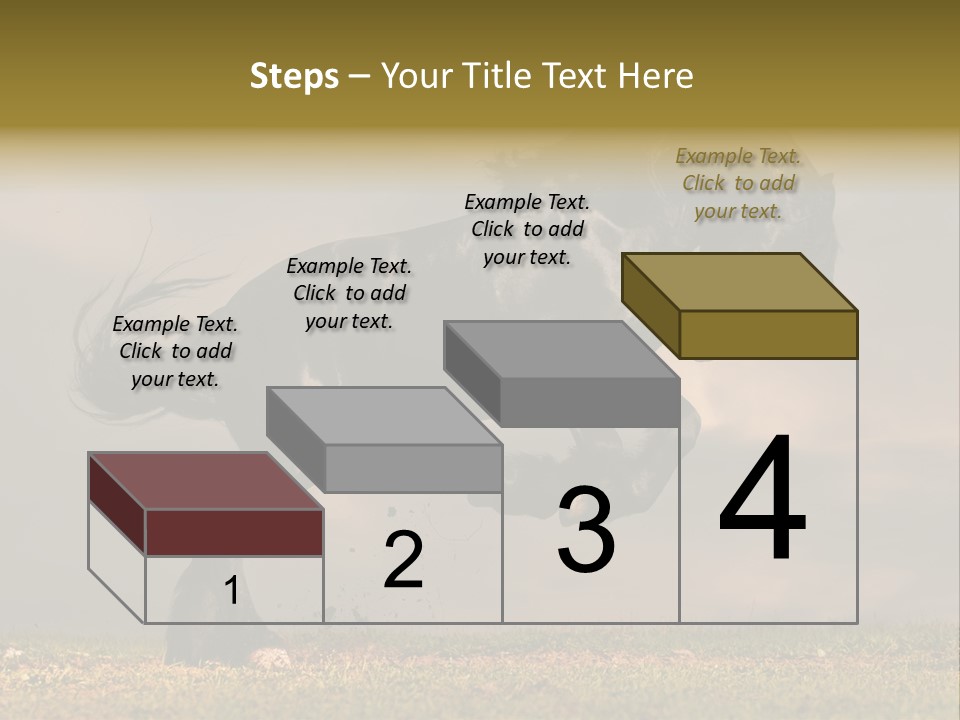 Color Blue Active PowerPoint Template