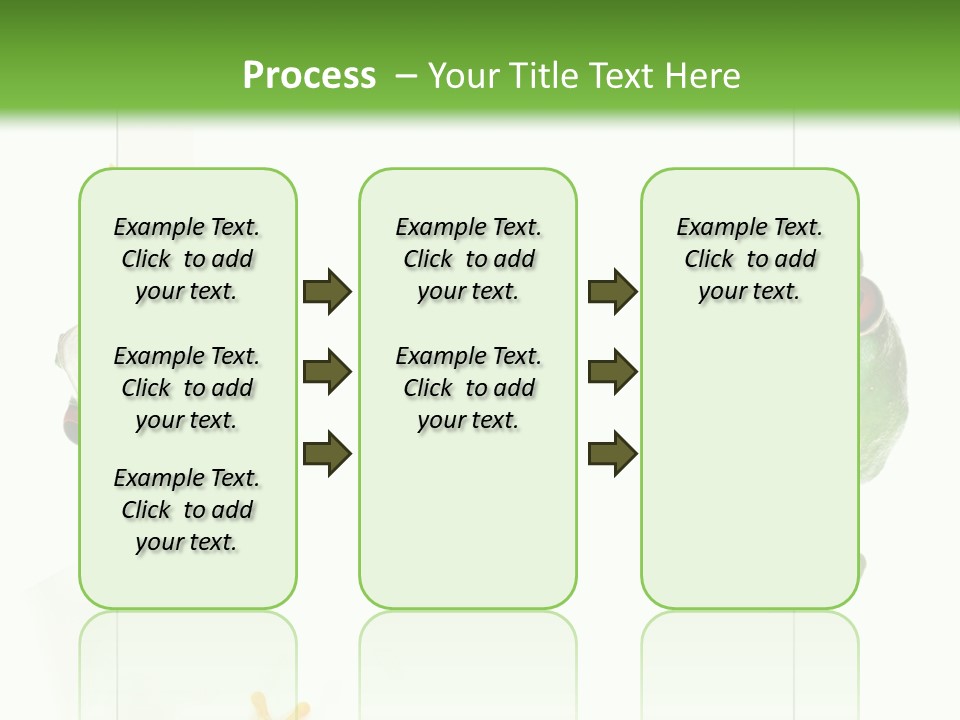 Space Color Frog PowerPoint Template