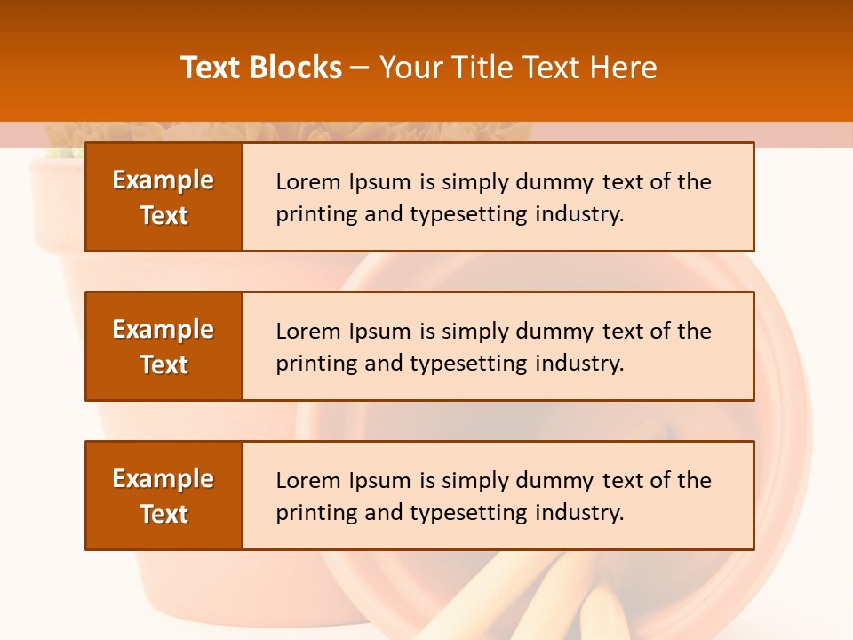 Earth Crassulaceae Growing PowerPoint Template