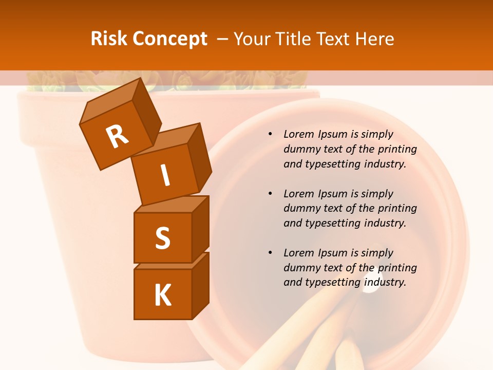 Earth Crassulaceae Growing PowerPoint Template