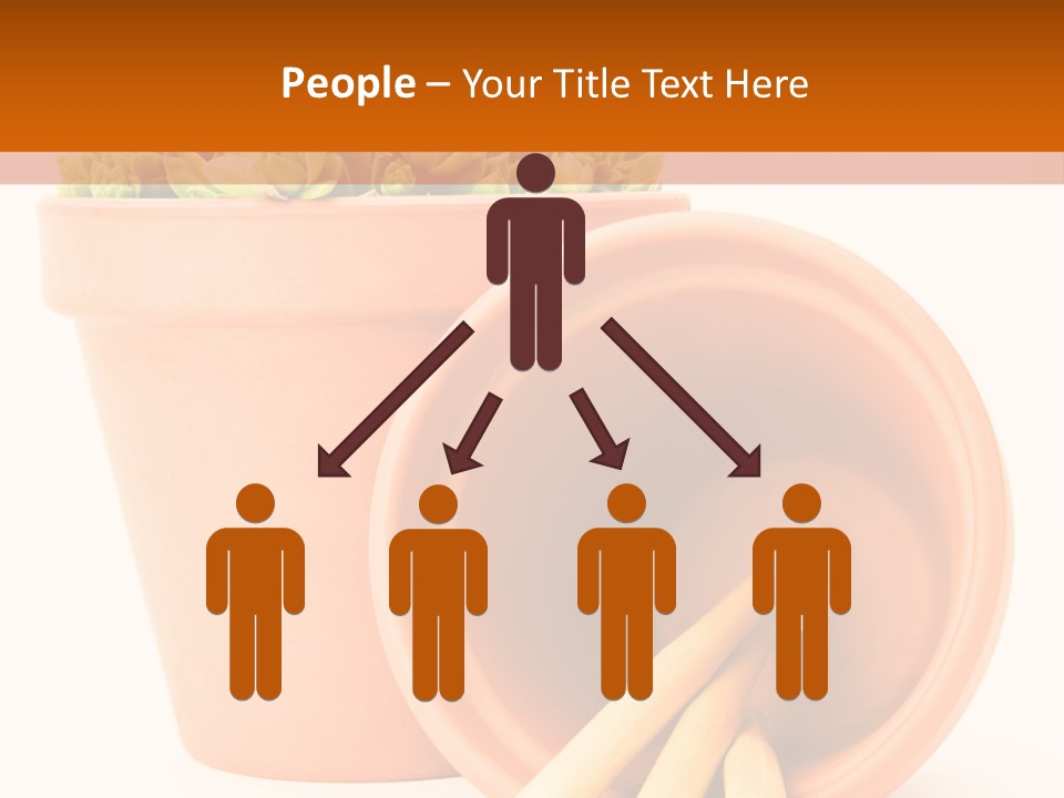 Earth Crassulaceae Growing PowerPoint Template