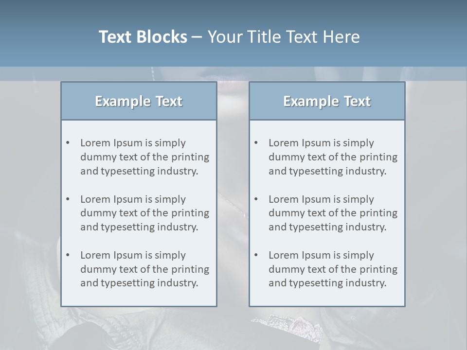 Hat Coat Elegance PowerPoint Template