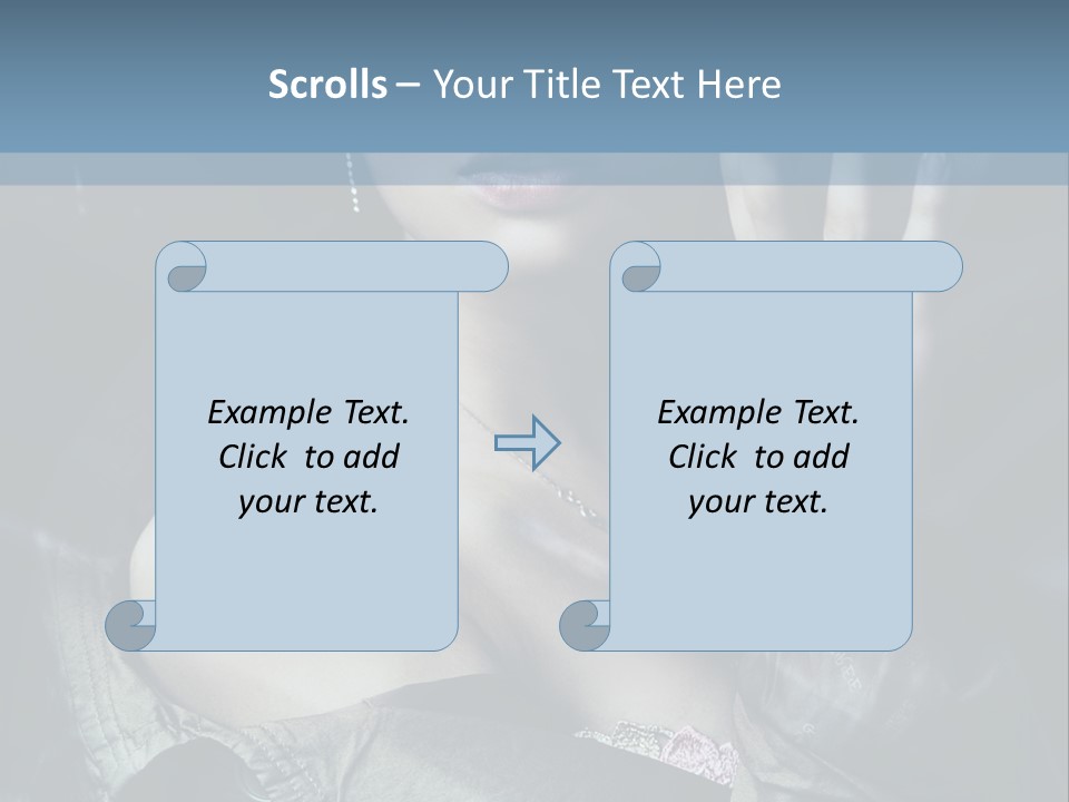 Hat Coat Elegance PowerPoint Template