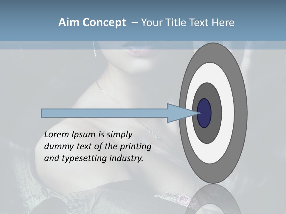 Hat Coat Elegance PowerPoint Template