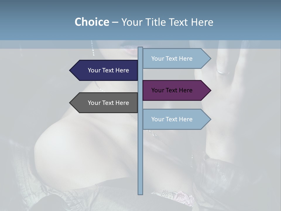 Hat Coat Elegance PowerPoint Template