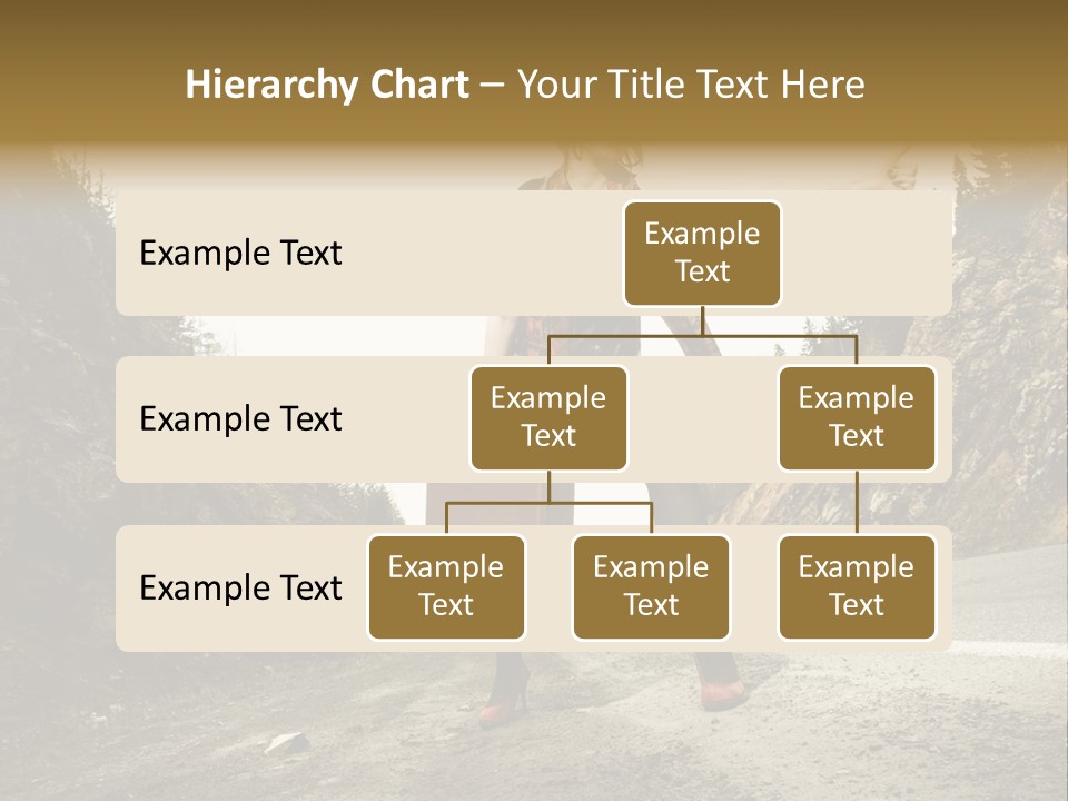 Outdoor Traveler Sky PowerPoint Template
