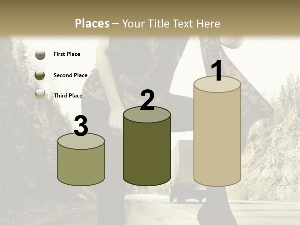 Hitchhike Young Model PowerPoint Template