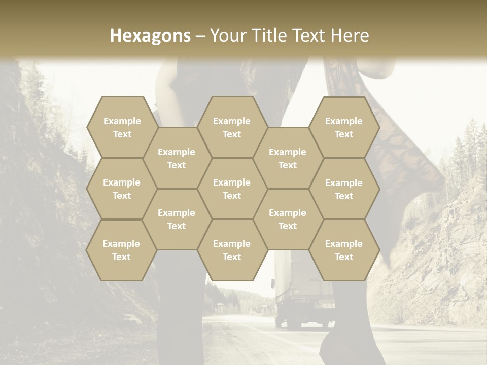 Hitchhike Young Model PowerPoint Template