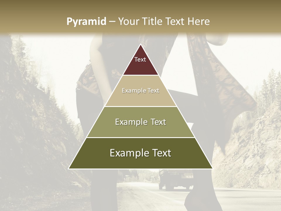 Hitchhike Young Model PowerPoint Template