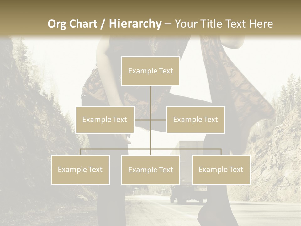 Hitchhike Young Model PowerPoint Template