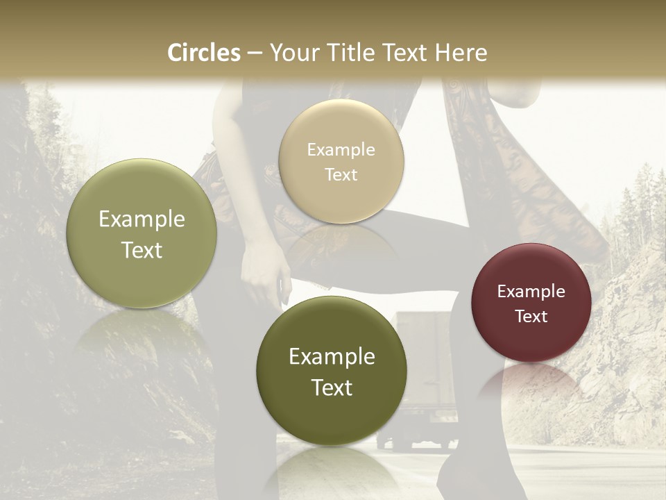 Hitchhike Young Model PowerPoint Template