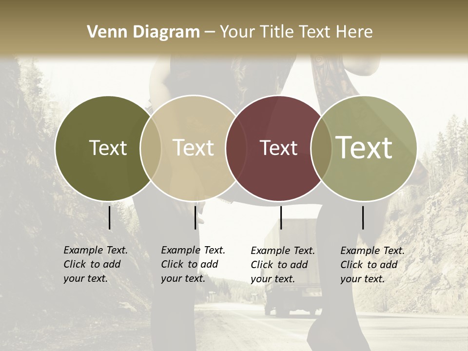 Hitchhike Young Model PowerPoint Template