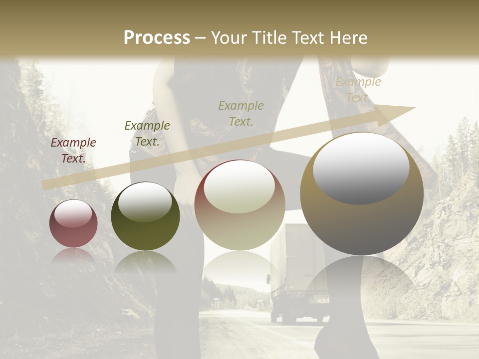 Hitchhike Young Model PowerPoint Template