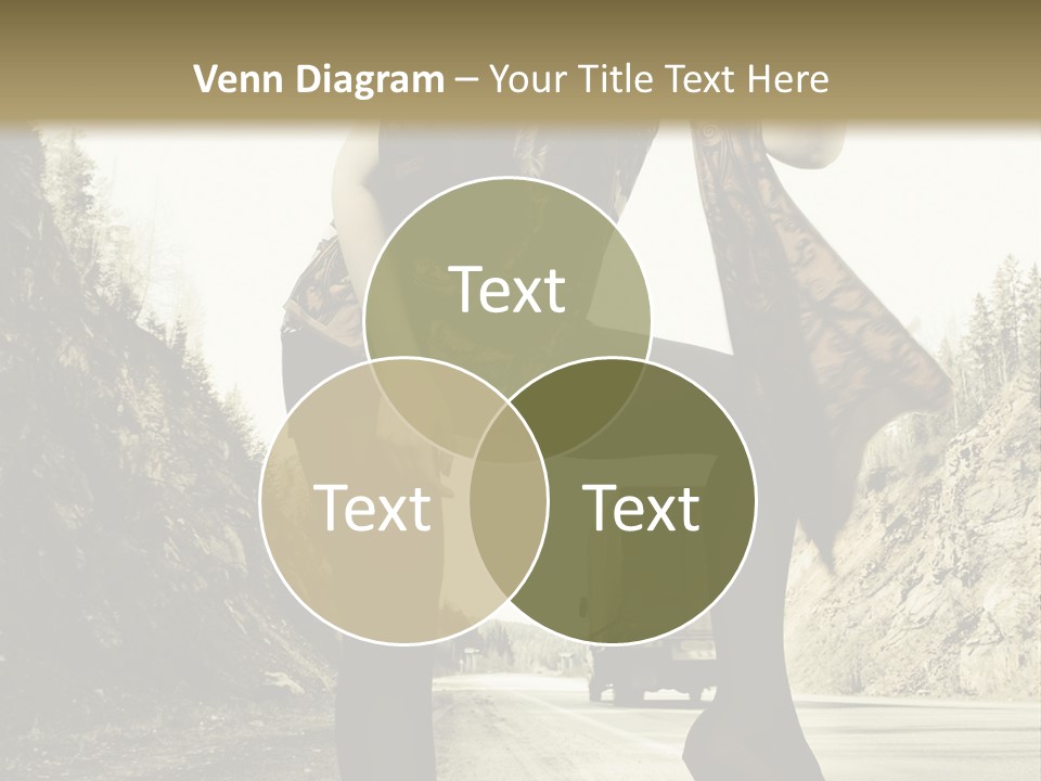 Hitchhike Young Model PowerPoint Template