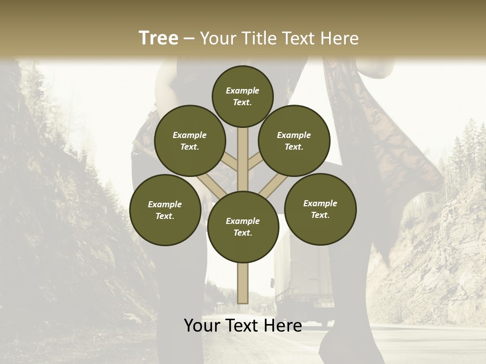 Hitchhike Young Model PowerPoint Template