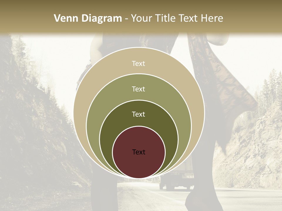 Hitchhike Young Model PowerPoint Template