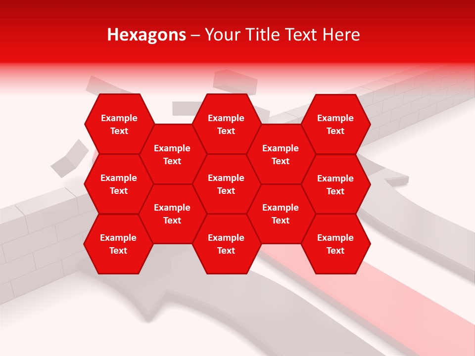 Arrow Achievement Forward PowerPoint Template