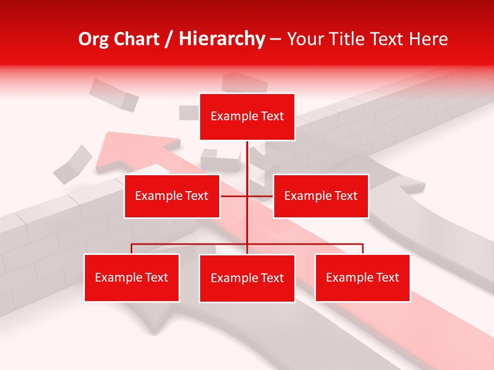Arrow Achievement Forward PowerPoint Template