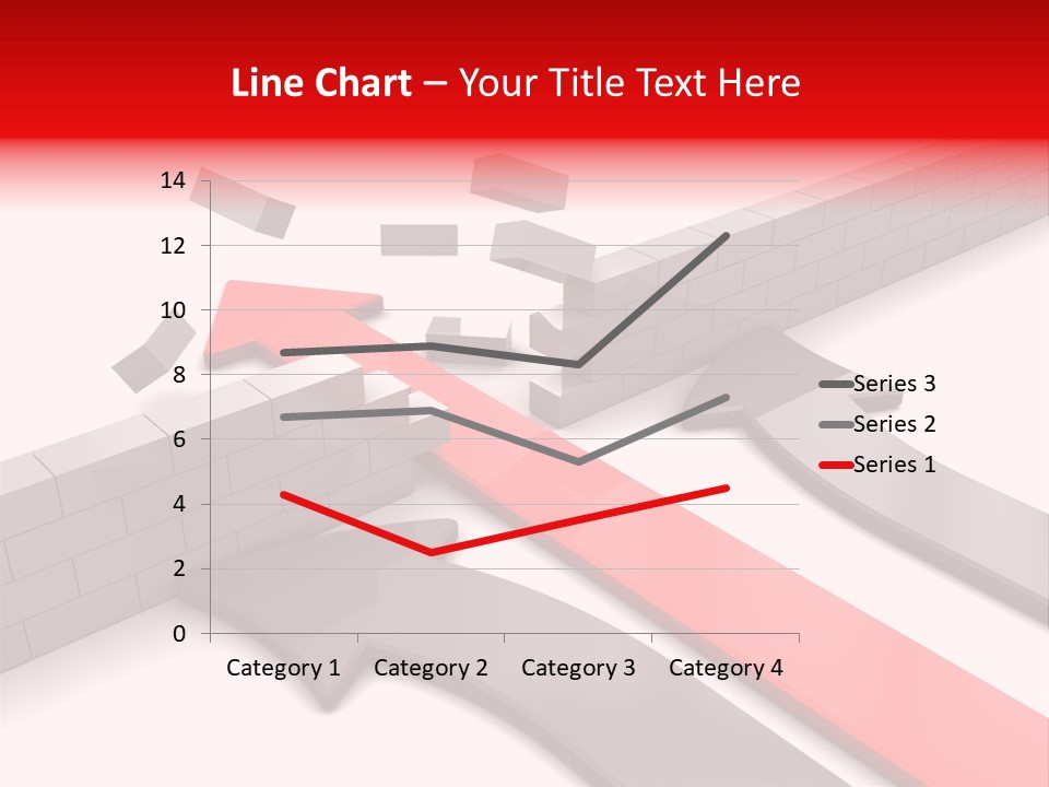 Arrow Achievement Forward PowerPoint Template