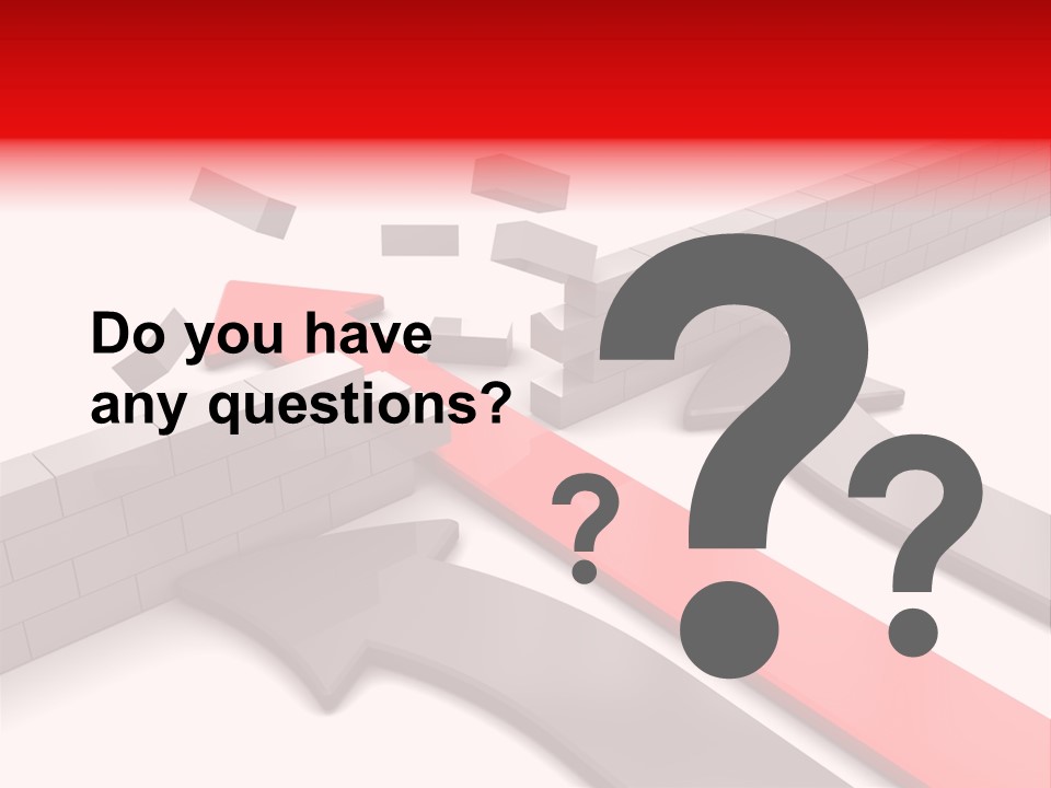 Arrow Achievement Forward PowerPoint Template