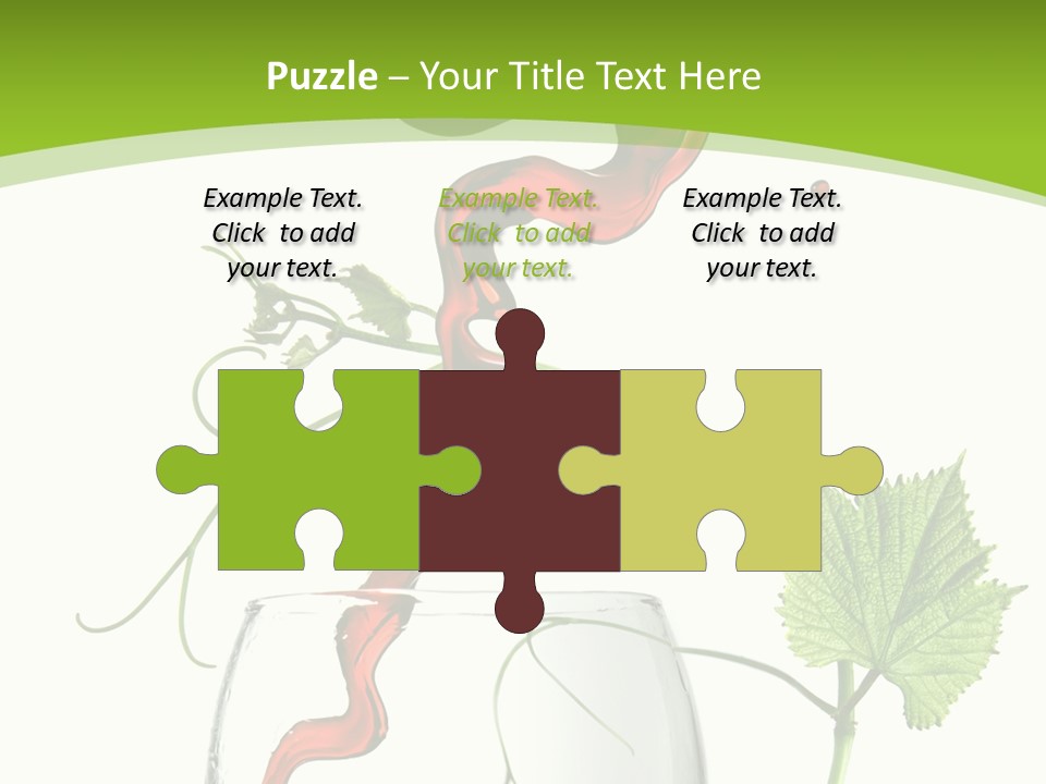 Beauty Liquid Vine PowerPoint Template